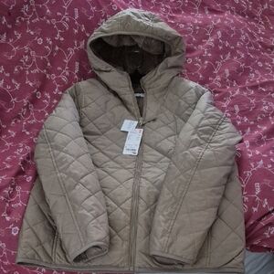 Uniqlo Pile Lined Fleece Quilted Parka